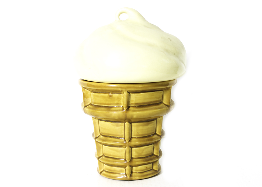 Vintage Ice Cream Cone Cookie Jar EBTH